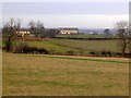 Grass airstrip seen from Middleton Tyas to Croft-on-Tees road