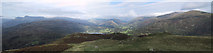 NY3405 : View from Loughrigg by Dave and Carolyn Sawyer