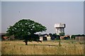 Nedging Tye water tower and part of RAF Wattisham south HAS