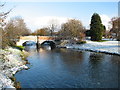 Mill Farm Bridge & Millpond, Claypole.