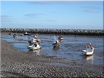 SH8480 : Low tide at Rhos on Sea by Dot Potter
