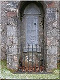 NM9346 : Memorial Stone by Alan Partridge