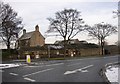 Farm and cottage at Bradley roundabout