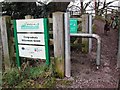 Congresbury Millennium bridge barrier!