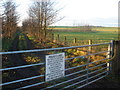 Hulton estate private land next to M61 motorway