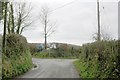 Lantallack Cross, looking westward