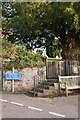 Bickleigh: churchyard entrance