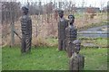 Figures at Brierley Forest Country Park