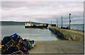 Ferry approaching Tingwall Pier