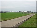 Driveway from the B184 road to Bundish Hall