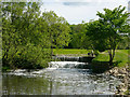 Weir on River Bollin above Vardon Bridge, Wilmslow