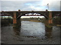 NS6860 : Railway Bridge Over River Clyde by Iain Thompson