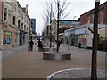 Pedestrianised Shopping Street