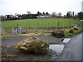 Sarsen stones on Pratling Street