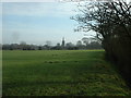 Farmland and Pilling Church