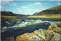 NO6097 : River Dee at Potarch. by Colin Smith