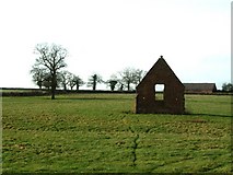 SP2794 : Remains of old chapel, Bentley by Rob Farrow