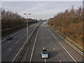 SU7793 : M40 Motorway near Cadmore End by David Ellis
