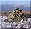 NY2933 : Great Scafell Cairn. by John Holmes