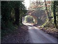 Railway bridge over Chillandham Lane