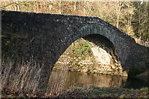 NY5225 : Old (Low Gardens) Bridge Over River Lowther by Bob Jenkins