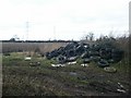 TG2102 : Fly tipping, Mangreen by Katy Walters