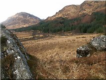 NM8881 : West Highland line near Glen Finnan by Jim Bain