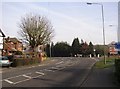 Road junction, Ash Street / Grange Road, Ash, Surrey