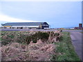 NR6521 : Aircraft hangar at Machrihanish Airfield, Kintyre by Johnny Durnan