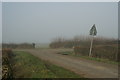 Road Junction on Blackford Moor