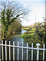 The River Allen at North End Damerham Hampshire