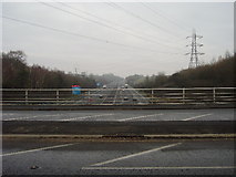 SU3716 : Motorway bridge, Upton by GaryReggae