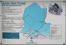 H4782 : Sign at Gortin Glen Forest by Kenneth  Allen