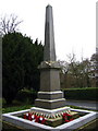 NZ1756 : War Memorial, Burnopfield by Alan Fearon