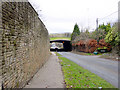 Hallen Road passing under the M5