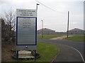 Sign at the entrance to Stratford-upon-Avon Business Park.