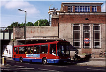 TQ2789 : East Finchley Station and 234 Bus by Martin Addison