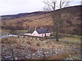 A Pink Cottage in Glen Lethnot