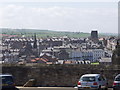 View  of Whitby from the Abbey