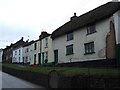 Row of assorted houses in Bow Village