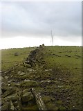 SD6612 : Mast on hill off Matchmoor Lane by Margaret Clough