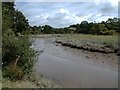 The Tresillian River, tributary of the Truro River Cornwall