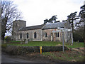 TF8626 : All Saints' church, Helhoughton, Norfolk by Rodney Burton