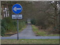 The entrance to Rapley Farm