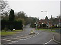 Looking up Gwern-Rhuddi Road