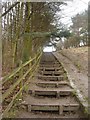 Path beside the Jumbles reservoir dam.