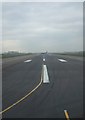 TQ0875 : Runway 27L by Martyn Davies