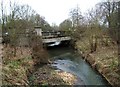  : River Wid & A1016 by Glyn Baker
