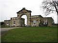 The gate lodge to a holiday homes/caravan park