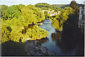 Looking East from Llangollen Bridge.